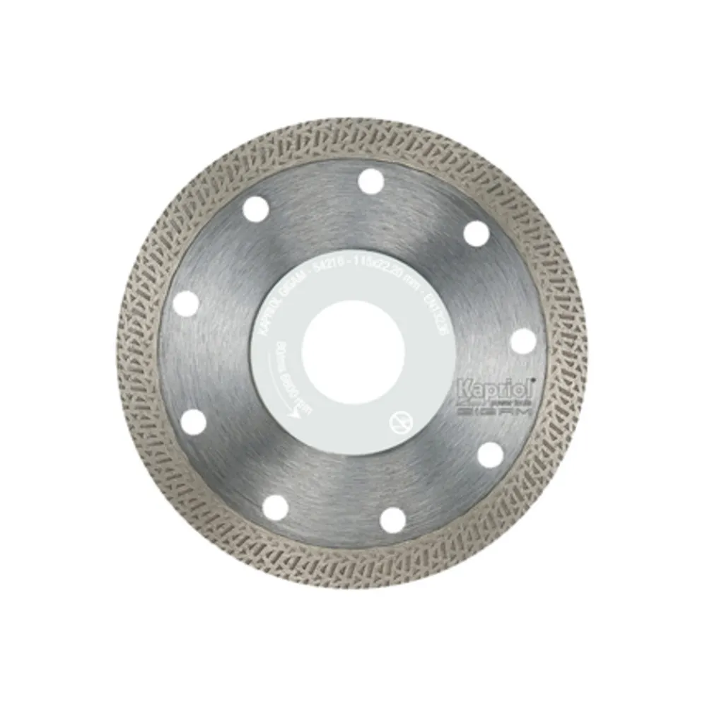 KAPRIOL DISCO DIAMANT CONT D 115 MM 54216 KAPRIOL DISCO DIAMANT CONT D 115 MM 54216