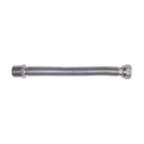 RACCORDO INOX ESTENSIBILE ACQUA 3/4 MF 200-400 MM