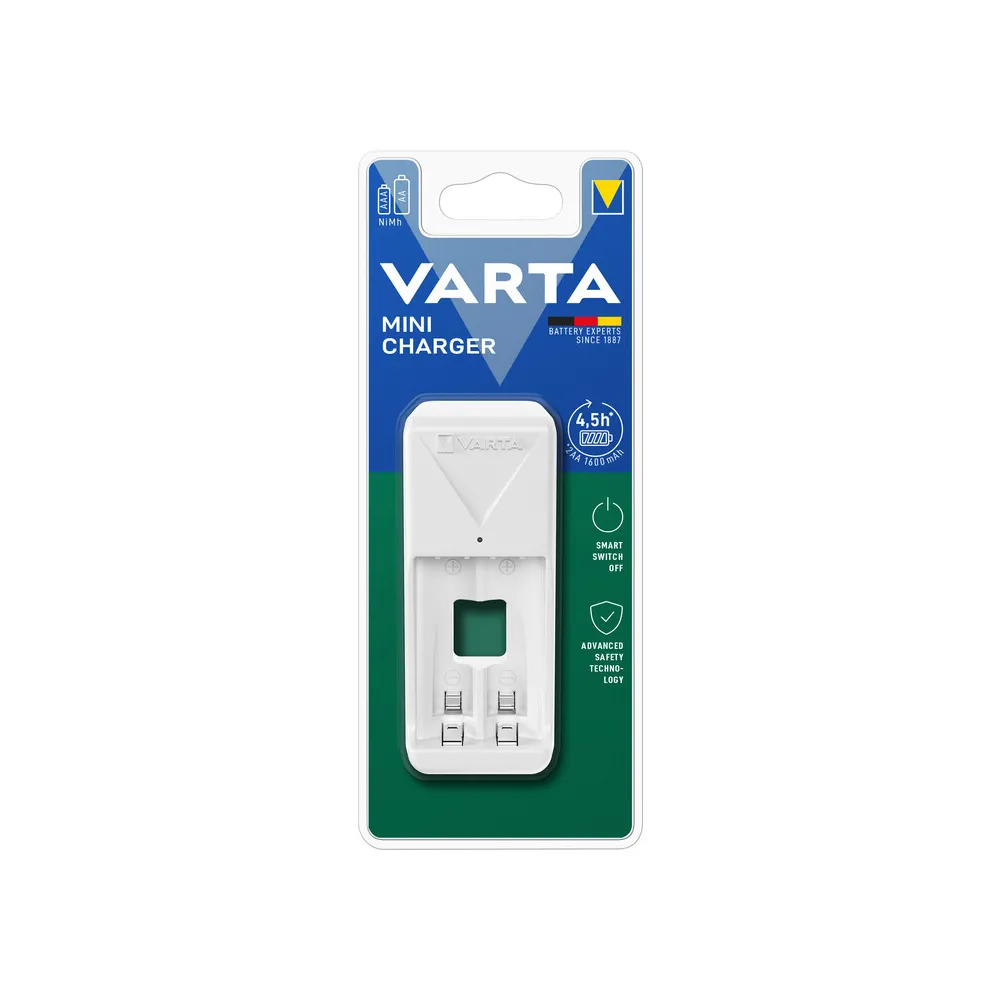 VARTA CARICABATTERIE MINI CHARGER VUOTO VARTA CARICABATTERIE MINI CHARGER VUOTO