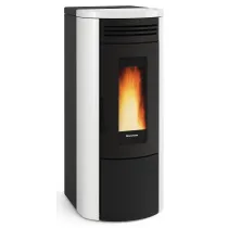 TERMOSTUFA PELLET ERM/VENT 17 KW COSTANZA IDRO BIANCO