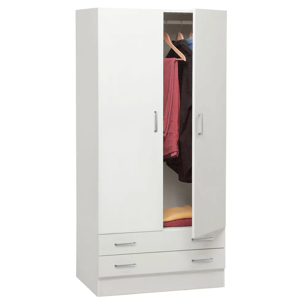 KIT ARMADIO 2 ANTE + 2 CASSETTI 82X46X184 KIT ARMADIO 2 ANTE + 2 CASSETTI 82X46X184