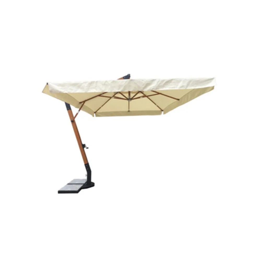 OMBRELLONE DECENT PALO 93X93 ALL LEGN 300X400CM