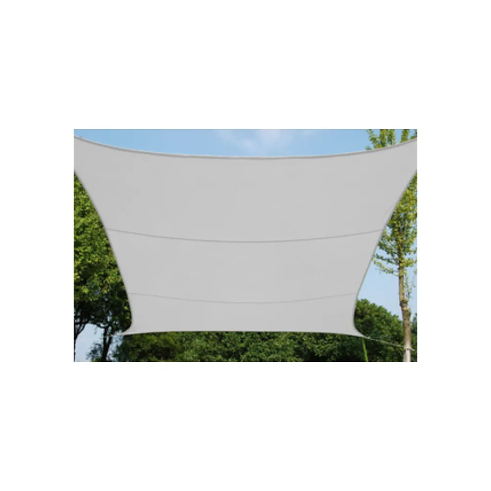 C TENDA VELA OMBREGGIANTE QUADR HDPE 5X5 BIANCO