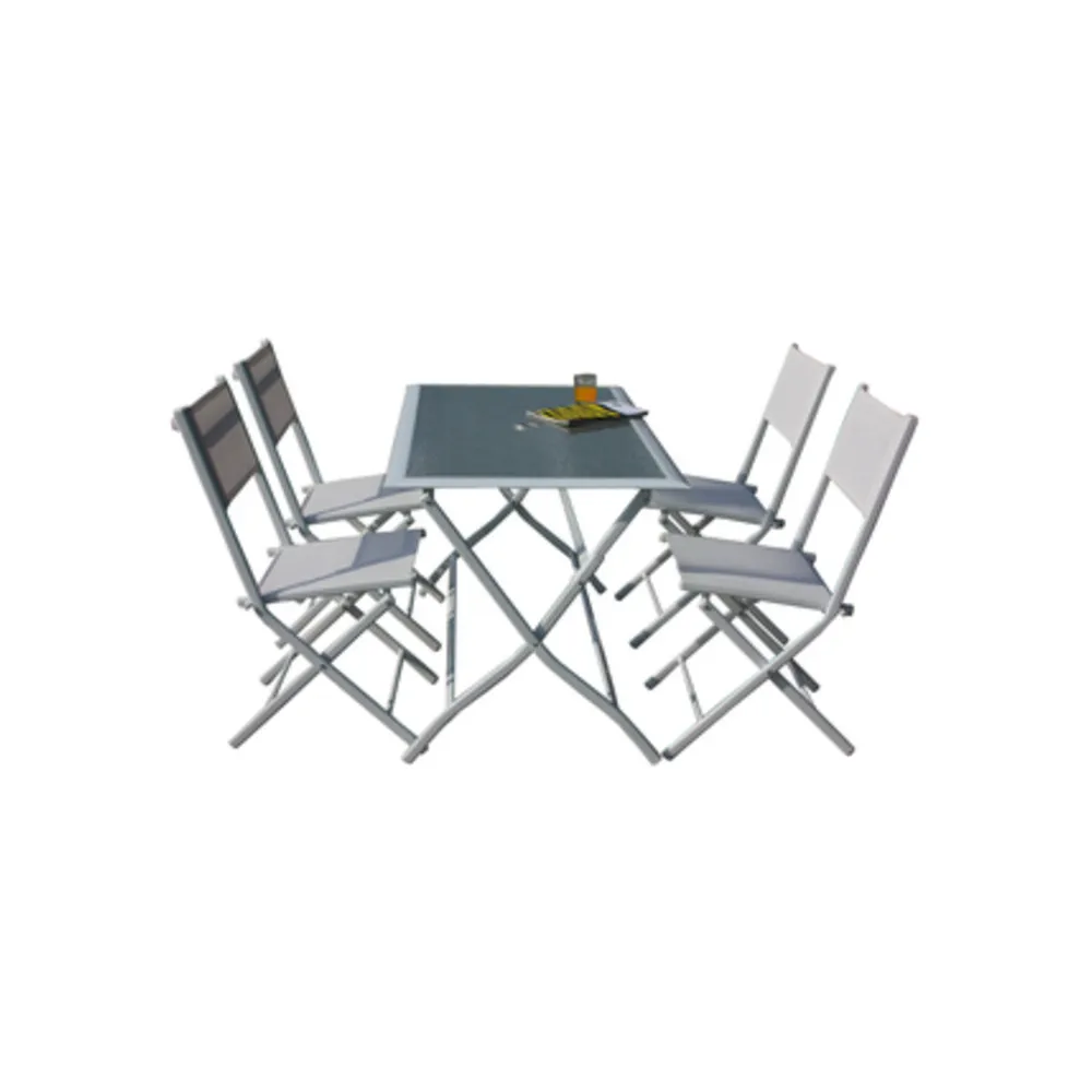SET TAVOLO + 4 SEDIE PIEGHEVOLE ASTRO HFS-268 SET TAVOLO + 4 SEDIE PIEGHEVOLE ASTRO HFS-268