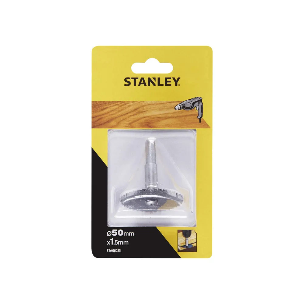PIRANHA STANLEY STA66025 (X66025) FRESA SCANALATURE MM.50X1