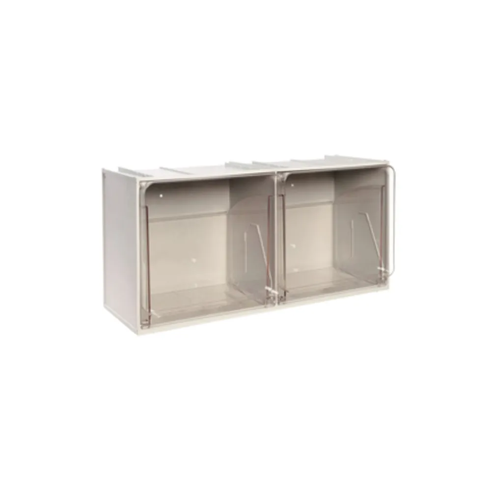 MADIA 2 CASSETTI CRISTAL BOX 600X240XH300 MM MADIA 2 CASSETTI CRISTAL BOX 600X240XH300 MM