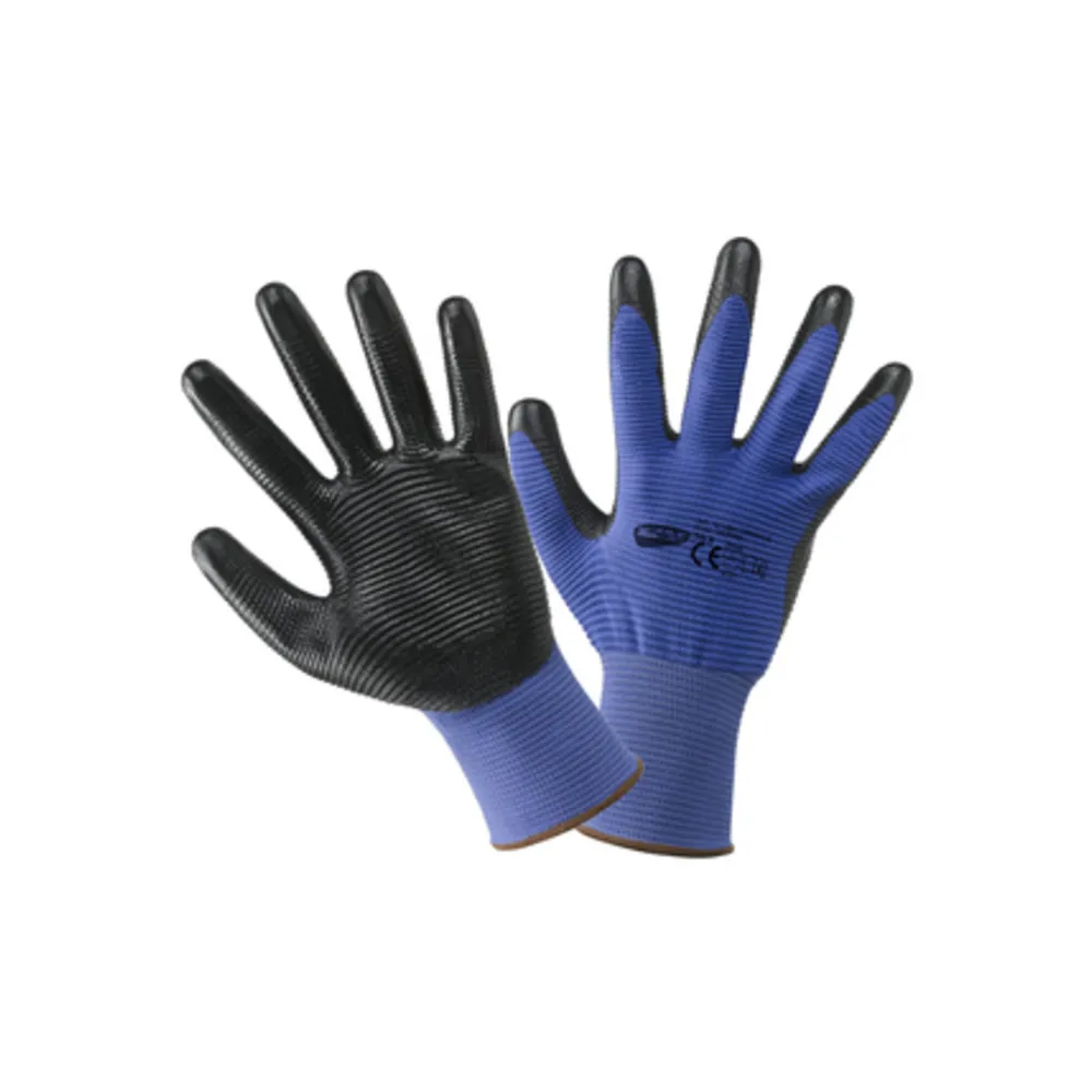 GUANTI POLIESTERE/NITRILE CRINKLE TG. 8 (12 GUANTI POLIESTERE/NITRILE CRINKLE TG. 8 (12