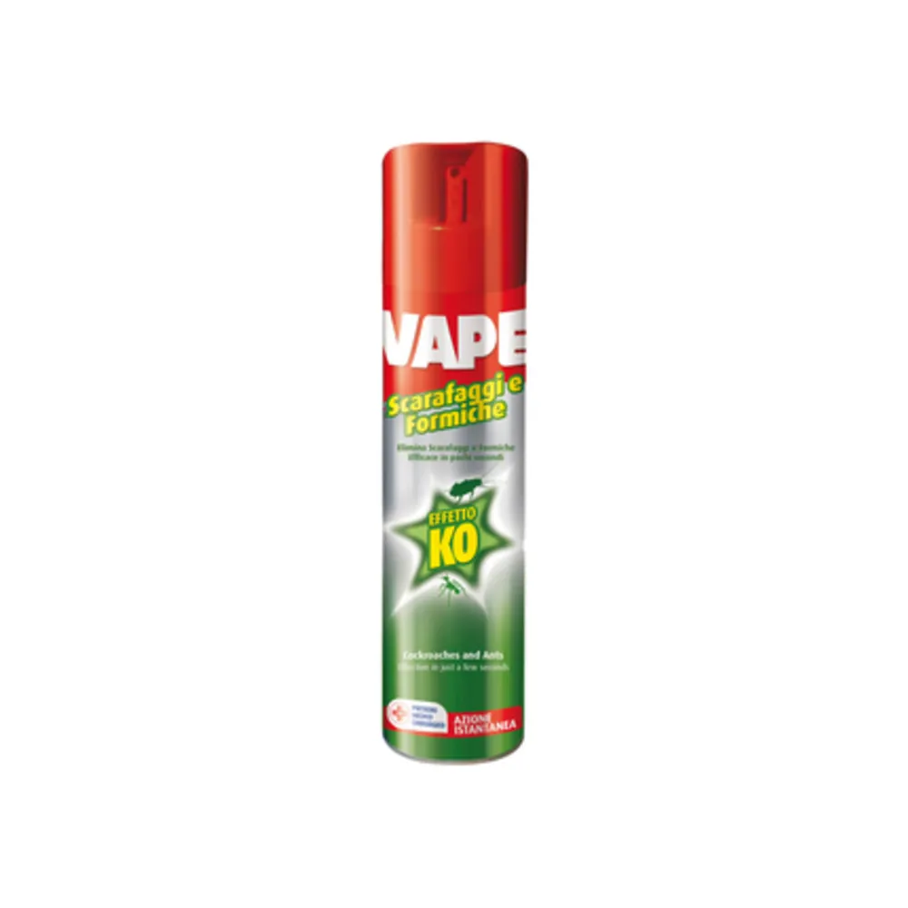 SCARAFAGGI E FORMICHE VAPE SPRAY 400 ML (12 SCARAFAGGI E FORMICHE VAPE SPRAY 400 ML (12