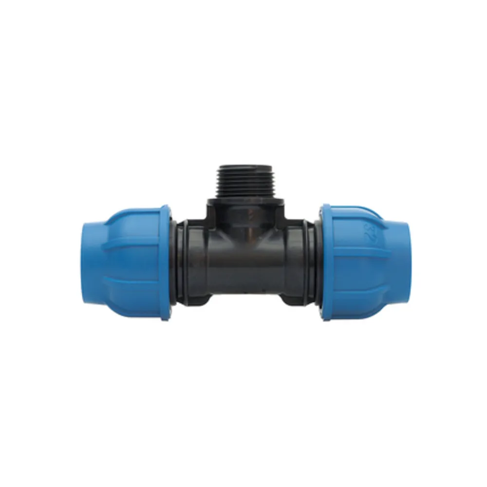RACCORDO POLIPROP TEE M D 16 X 1/2 X 16 MM* (20 RACCORDO POLIPROP TEE M D 16 X 1/2 X 16 MM* (20
