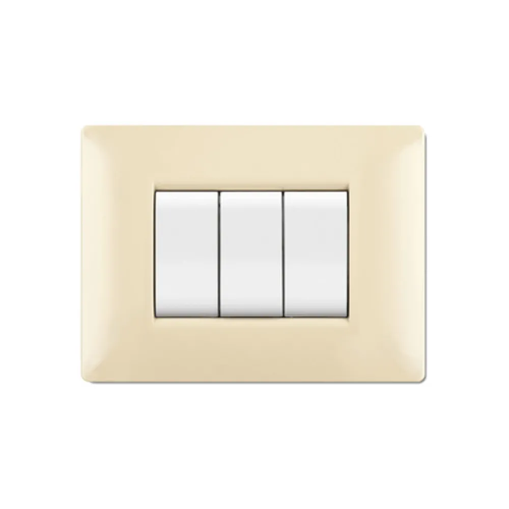 PLACCA LIFE Q LIVING PLAST AVORIO 3P (10 PLACCA LIFE Q LIVING PLAST AVORIO 3P (10