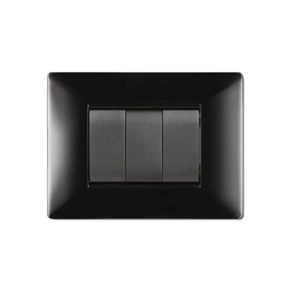 PLACCA LIFE Q LIVING PLAST NERO 3P (10 PLACCA LIFE Q LIVING PLAST NERO 3P (10