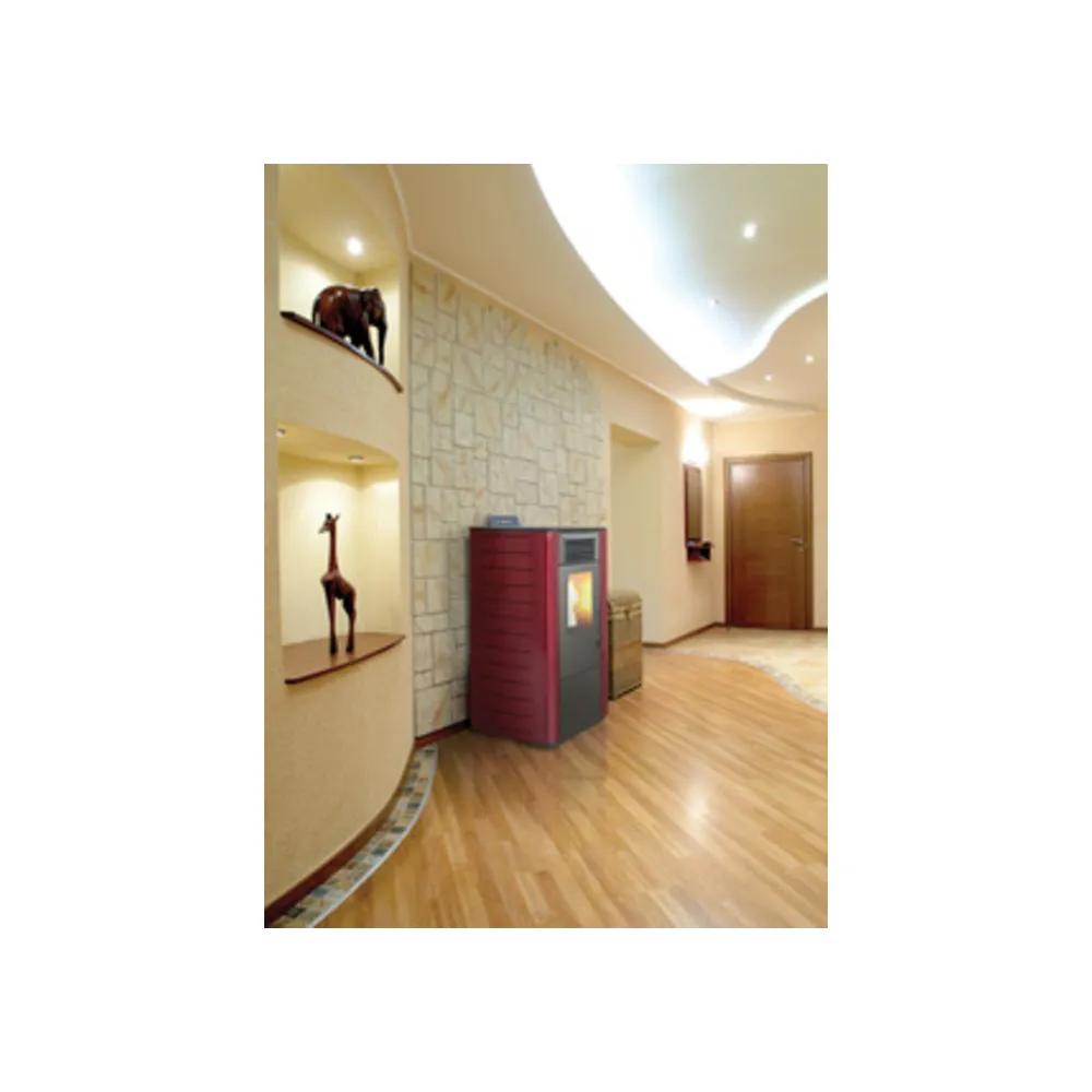 STUFA PELLET 9 KW KING 98 BORDEAUX (98BKI) STUFA PELLET 9 KW KING 98 BORDEAUX (98BKI)