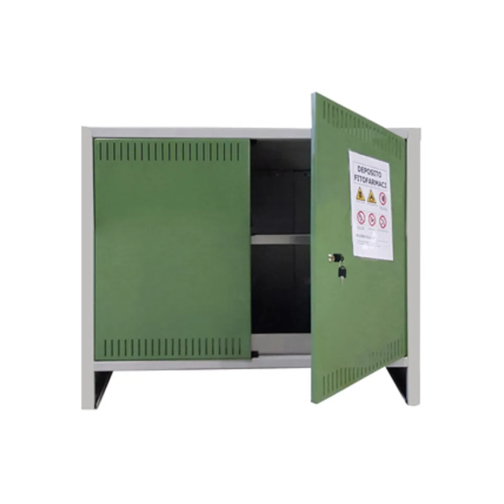 ARMADIO P/FITOFARMACI KIT 2 ANTE 100X40XH80CM
