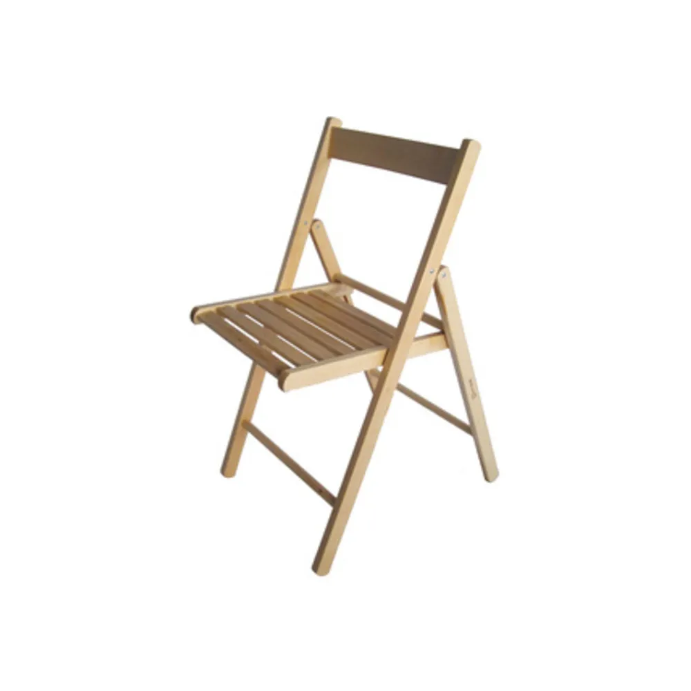 SEDIA PIEGHEVOLE LEGNO PIC NIC 42X41XH86CM (4