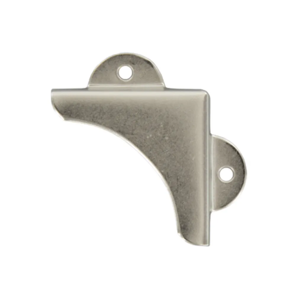 FERMASPECCHI LISCIO ACCIAIO NICHELATO 40X40 MM (100 FERMASPECCHI LISCIO ACCIAIO NICHELATO 40X40 MM (100