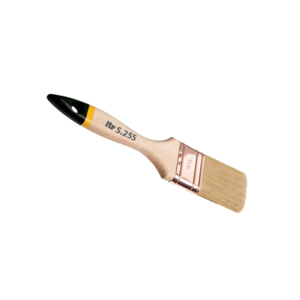 PENNELLESSA BIONDA MANICO LEGNO ART.255  40 MM (12