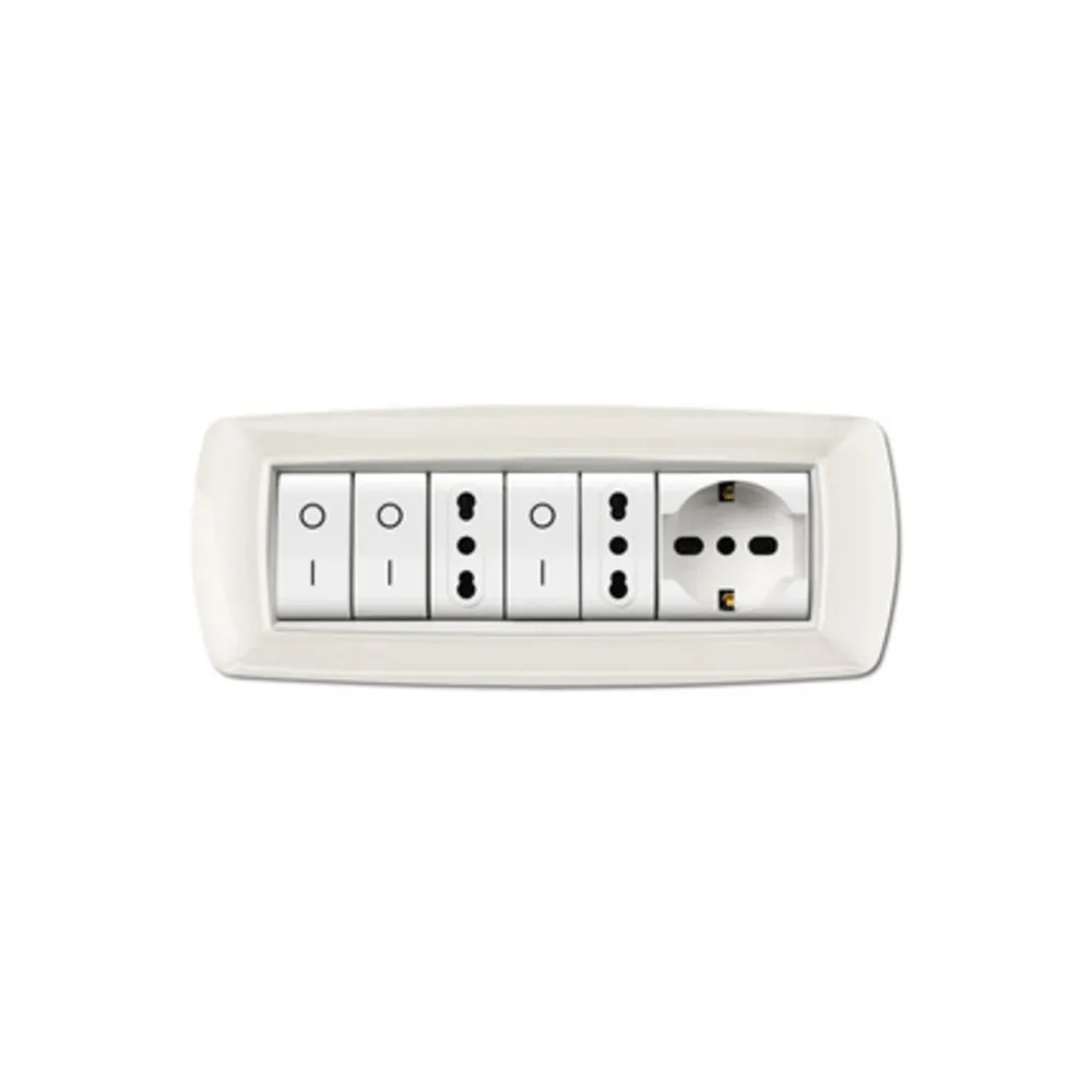 PLACCA LIFE LIVING PLAST BIANCO 7P CORNICE BIANCO PLACCA LIFE LIVING PLAST BIANCO 7P CORNICE BIANCO