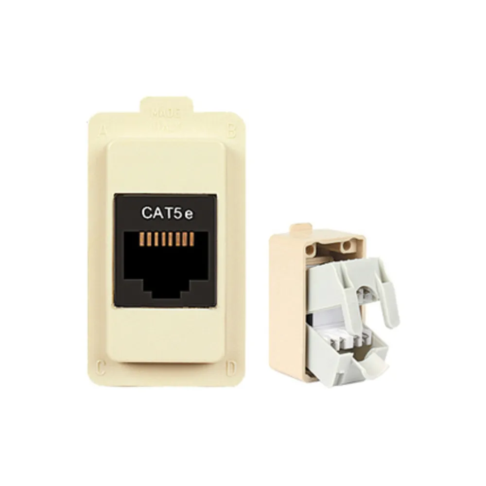 TONDO ECL 2583 PRESA TELEFONICA RJ45 CAT5 (10 TONDO ECL 2583 PRESA TELEFONICA RJ45 CAT5 (10