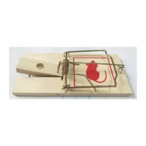 TRAPPOLA P/TOPI BASE LEGNO 10