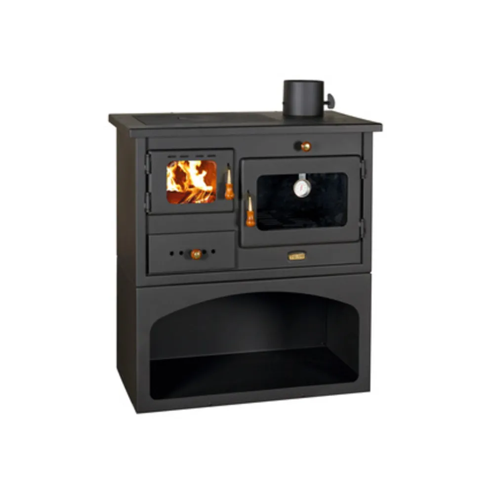 CUCINA LEGNA CARBONE C/FORNO 10KW PRITY MIA NERO CUCINA LEGNA CARBONE C/FORNO 10KW PRITY MIA NERO