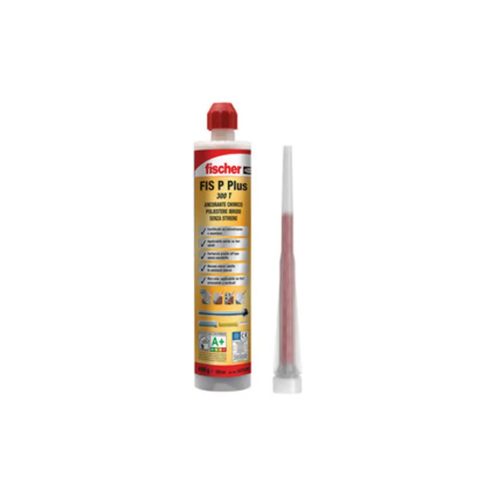 FISCHER ANCORANTE FIS P PLUS 300 T DA 300 ML FISCHER ANCORANTE FIS P PLUS 300 T DA 300 ML