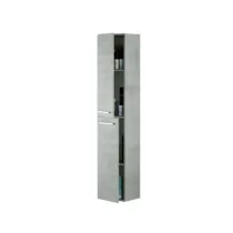 KIT COLONNA BAGNO ARUBA 2 ANTE SOSP. CEMENTO