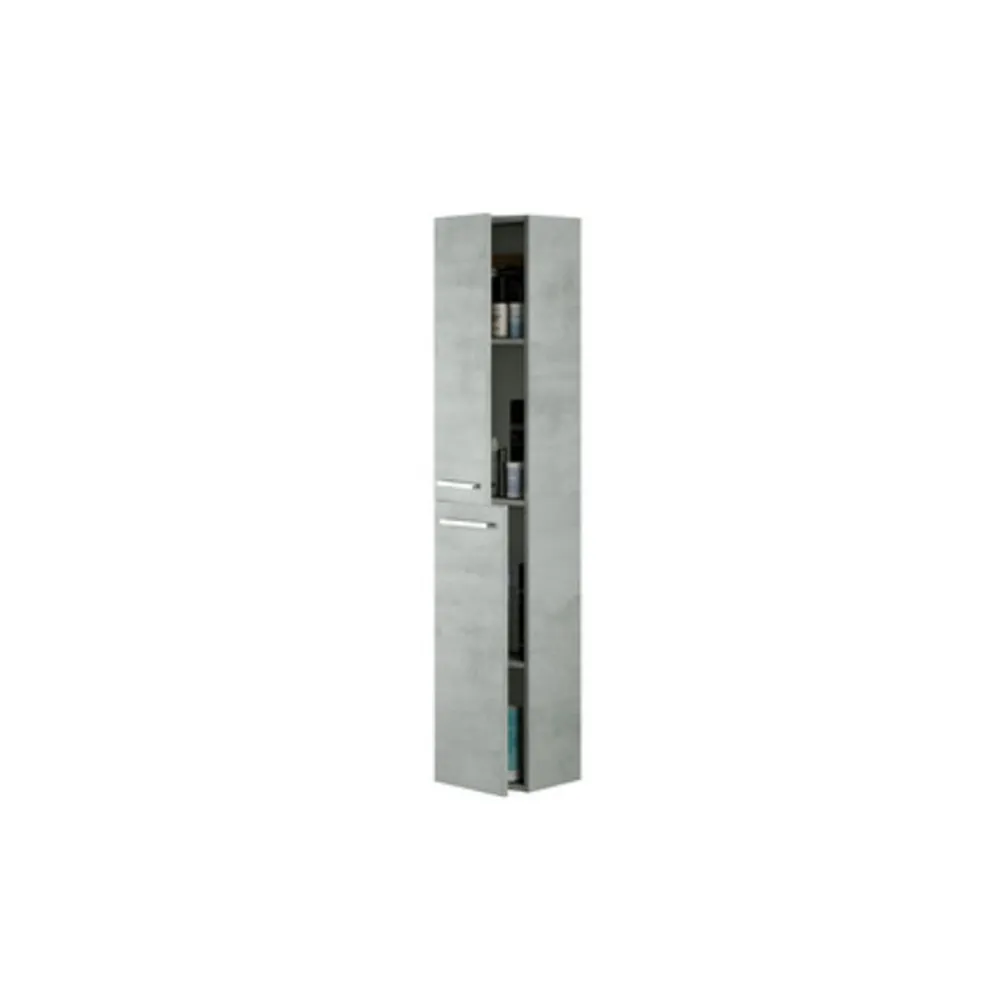 KIT COLONNA BAGNO ARUBA 2 ANTE SOSP. CEMENTO KIT COLONNA BAGNO ARUBA 2 ANTE SOSP. CEMENTO