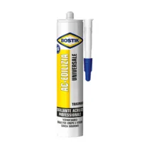 BOSTIK ACRILICO EDILIZIA 300 ML TRASPARENTE CART (12