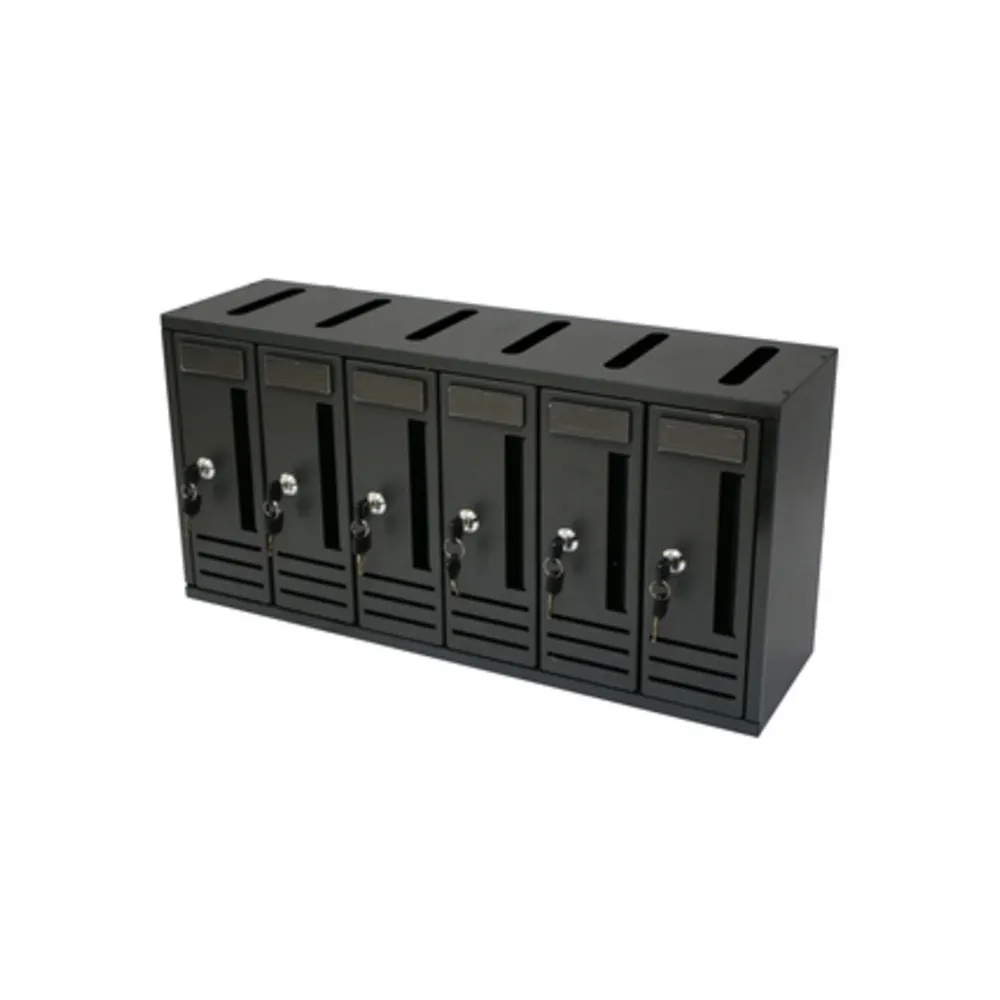 CASSETTA POSTALE COMPO 6 62X18X30 CM ANTRACITE CASSETTA POSTALE COMPO 6 62X18X30 CM ANTRACITE