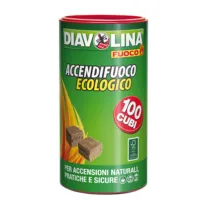 ACCENDIFUOCO 100 CUBI DIAVOLINA ECOLOGICO 15317 (6