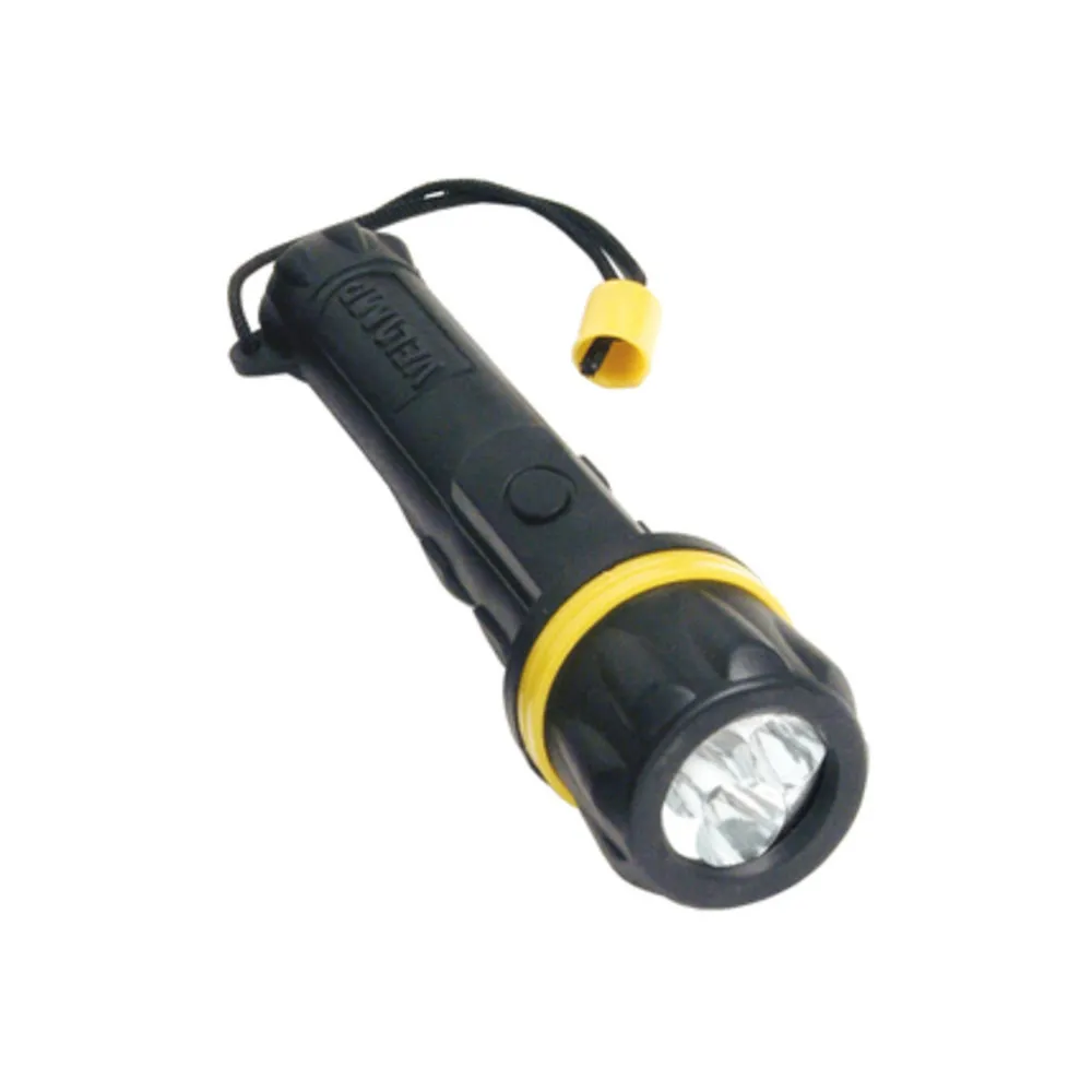 TORCIA LED RUBBER 2 BATTERIE AA (NON INCLUSE) (12 TORCIA LED RUBBER 2 BATTERIE AA (NON INCLUSE) (12