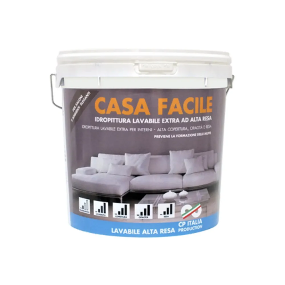 IDROPITTURA SUPERLAVABILE CASA FACILE  5 L