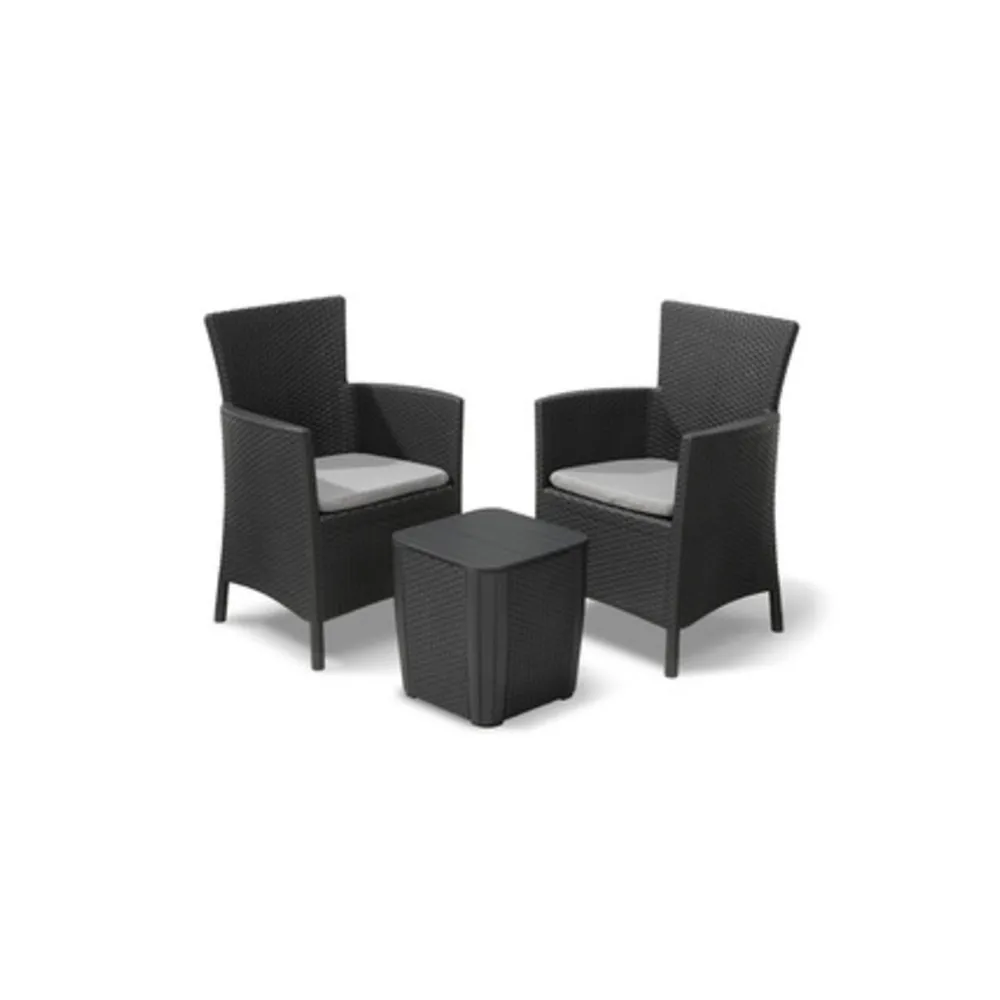 ALLIBERT/KETER SALOTTO IOWA BALCONY GRAPHITE ALLIBERT/KETER SALOTTO IOWA BALCONY GRAPHITE