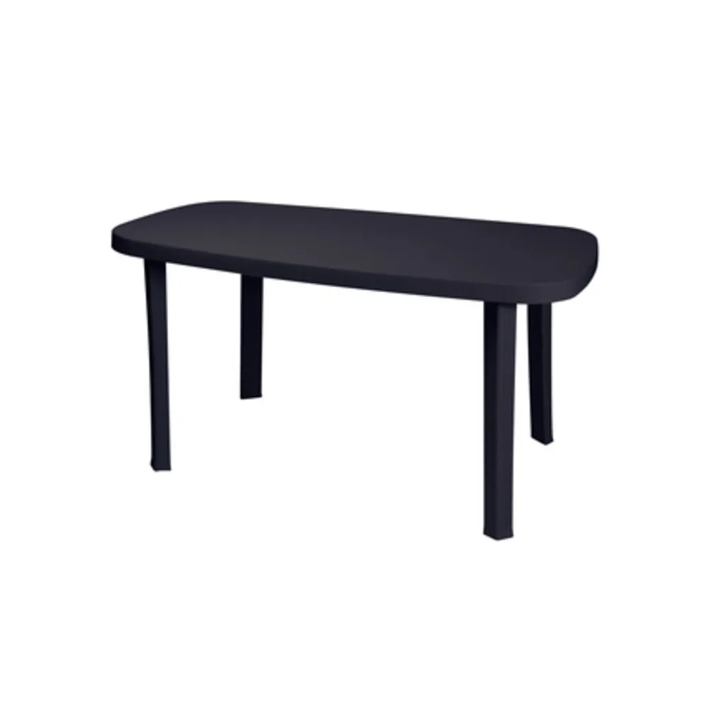 TAVOLO GARDEN OTELLO 136X82XH72CM ANTRACITE