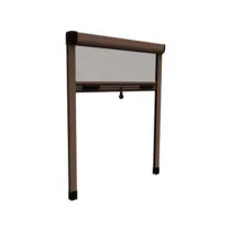 ZANZARIERA MEDAL MARRONE  80X170 CM