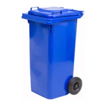 PATTUMIERA 120 L C/RUOTE BLU MP