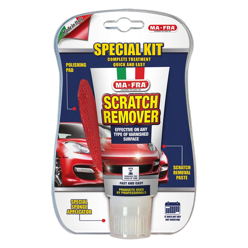 KIT RIMUOVI GRAFFI ml. 100 - cf. con pasta e applicatore KIT RIMUOVI GRAFFI ml. 100 - cf. con pasta e applicatore