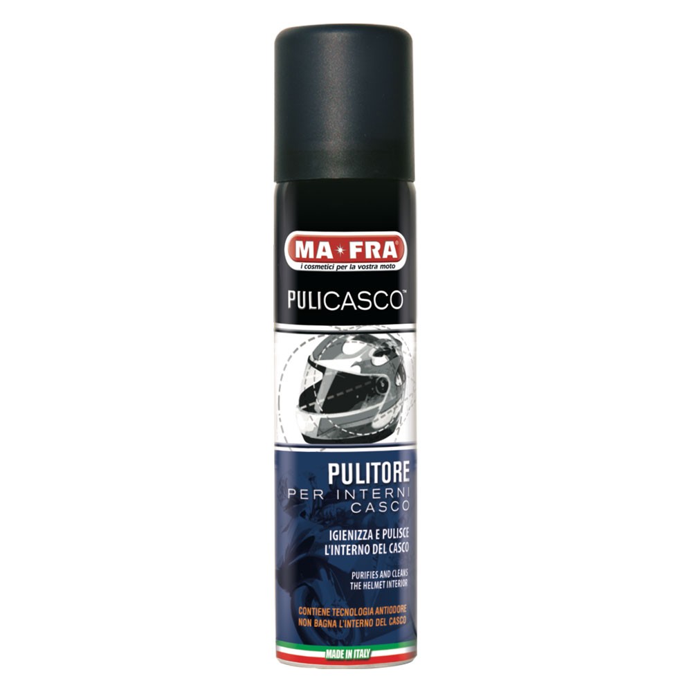 IGIENIZZANTE SPRAY PER CASCO MOTO 'PULICASCO' ml 75 IGIENIZZANTE SPRAY PER CASCO MOTO 'PULICASCO' ml 75