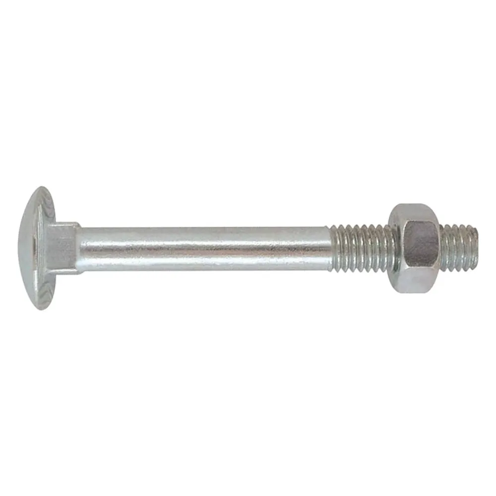 BULLONE ZINCATO TESTA TONDA T.T.Q.S.T.D.E. 6 x 16 BULLONE ZINCATO TESTA TONDA T.T.Q.S.T.D.E. 6 x 16